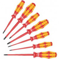 Wera 160ISS/7 7pc  VDE Extra Slim Screw Driver Set Kraftform Plus £39.95